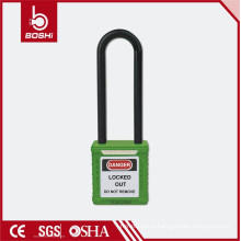 Hot Sales Long Nylon Shackle 76mm Safety Padlock Bd-G31